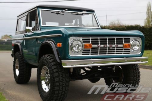 1974 bronco 302, automatic, power disc brakes, power steering, 3.5&#034; lift