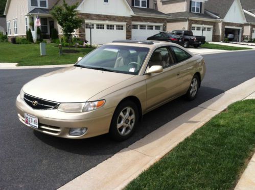 2001 toyota camry solara sle coupe - must sell