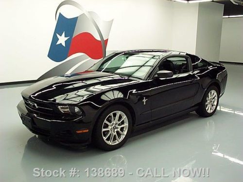 2010 ford mustang v6 premium pony pkg auto leather 84k texas direct auto