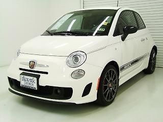 13 abarth hb 5speed turbo charged heated leather beats audio bluetooth spoiler