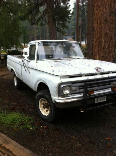 1962 ford f100 rare factory 4x4