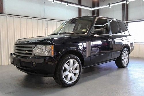 2008 land rover range rover 4wd 4x4 4dr hse nav camera loaded