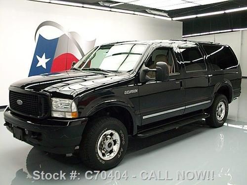 2003 ford excursion ltd 4x4 6.8l v10 8-pass leather 28k texas direct auto