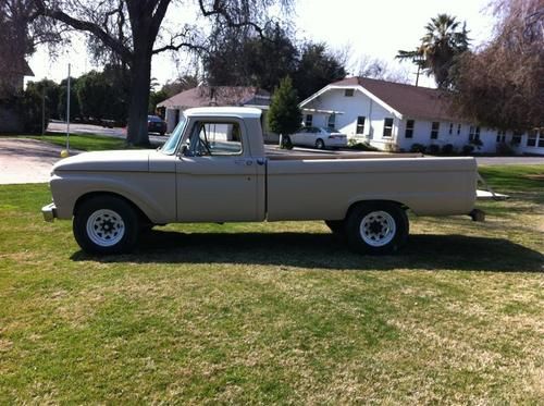 1965 ford f100 / f250 long bed truck rat rod slick sixty a real sleeper