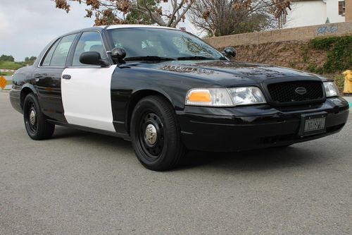 2008 ford crown victoria police interceptor, p71 low mileage, no reserve auction