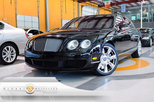 06 bentley continental flying spur auto cdc nav pdc keyless ac-sts shades chrome