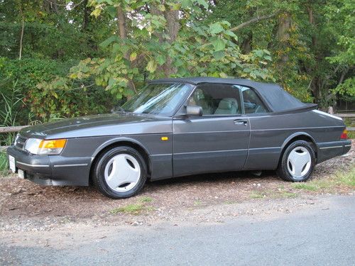 1991 saab 900 se turbo convertible spg appearance package