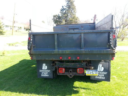 1987 chevy 4x4 1 ton dump truck