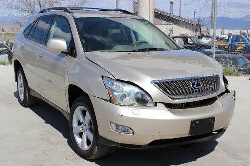 2007 lexus rx 350 awd damaged salvage runs! loaded rear view camera low miles!!