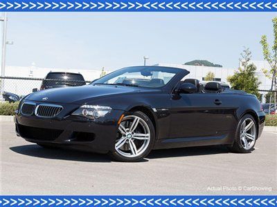 2010 m6 convertible: absolutely exceptional, 10k mi, offered by mercedes dealer