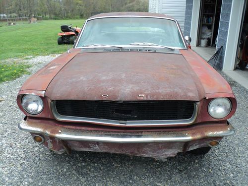 1966 ford mustang a code gt coupe