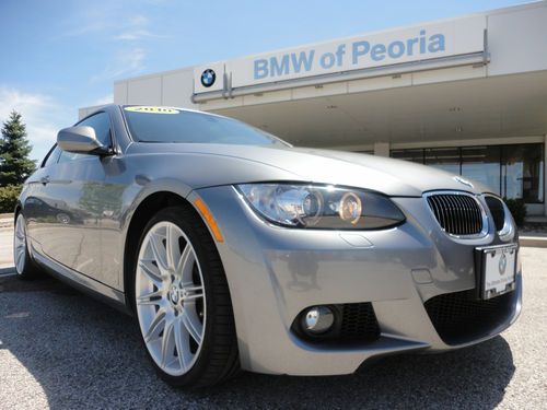 335i coupe**bmwofpeoria**gray/black-steptronic/sport**local 1 owner trade-in**wb