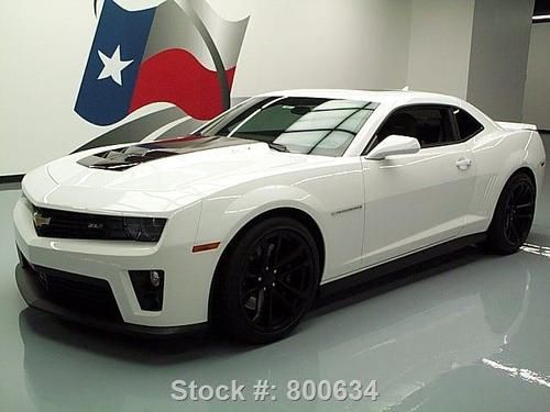 2013 chevy camaro zl1 supercharged 6-spd sunroof hud 2k texas direct auto