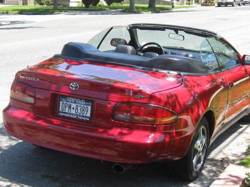 1997 celica gt convertible 5 speed 61,000 miles original rare find survivor!!!!!
