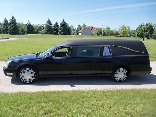2002 cadillac deville superion hearse coach funeral 60k