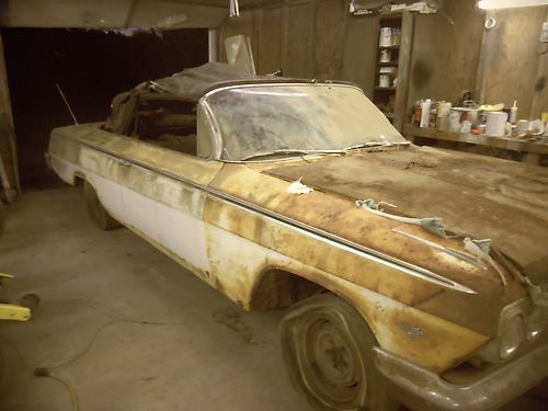 62 impala convertable/project car/ rat rod/belair/barn find