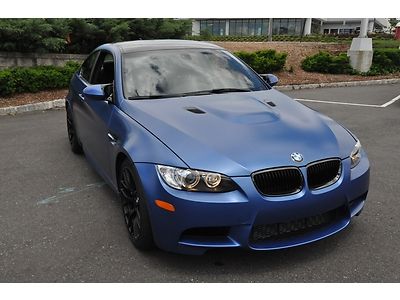 Frozen blue edition m3 smg coupe m drive double clutch collector navigation new