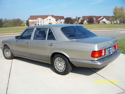 1991 mercedes benz 560 sel, silver, immaculate condition!!