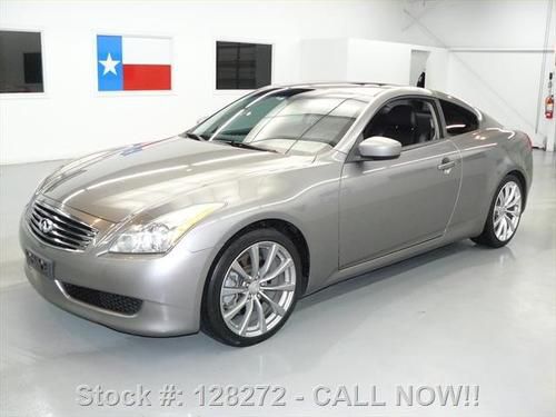 2008 infiniti g37 journey coupe htd leather sunroof 47k texas direct auto
