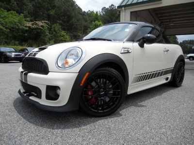 12 mini john cooper works edition 6 speed manual pepper white leather upholstery