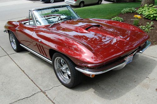 1965 corvette convertible restomod