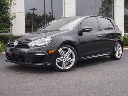 '13 golf r like new 6-spd manual navigation  heated seats dual climate one owner