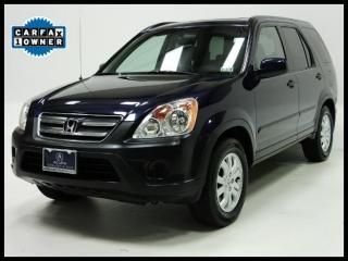 2006 honda cr-v ex 4wd suv  automatic sunroof 6cd xm 4x4 one owner loaded!