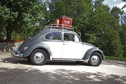 1963 2 tone beetle  ****i ship worldwide****