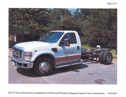 2008 ford f-350 cab/chassis