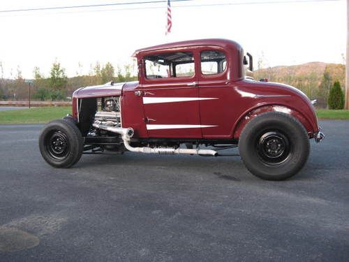 1931 model a coupe, old skool streetrod