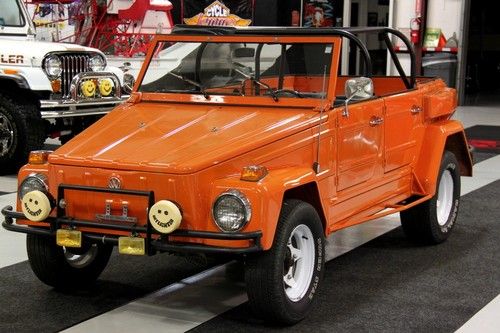 1973 volkswagen thing type 181 orange vw