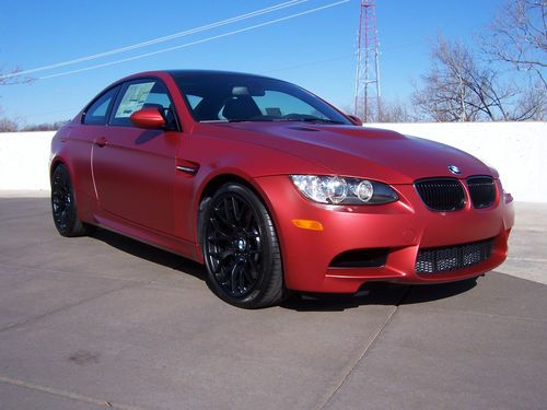 2013 bmw m3 coupe special edition frozen red