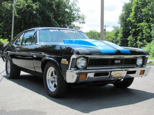 1971 chevrolet nova ss street strip 600 real hp very clean and solid!