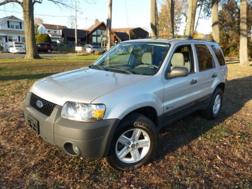 2006 ford escape hybrid 4x4 1-owner clean no reserve!!!