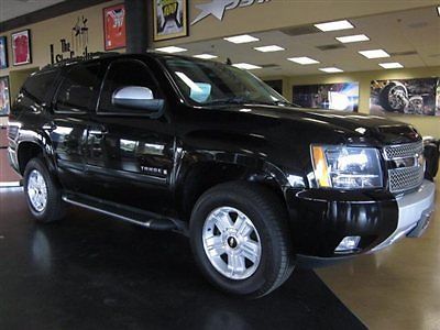 08 tahoe z71 leather 74k miles black on black priced to sell