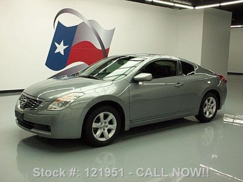 2009 nissan altima 2.5 s coupe sunroof htd leather 50k texas direct auto