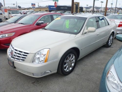 08 cadillac w/1sa leather sunroof steering wheel controls fwd v8 dual climate cd
