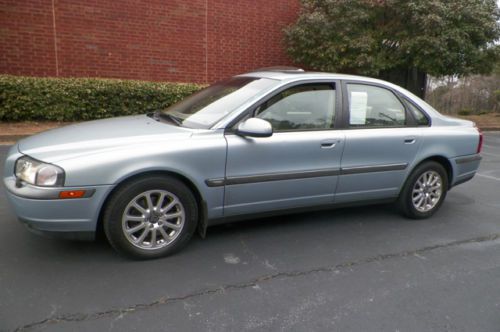 Beautiful 2000 volvo s80 t6. runs excellent!! loaded absolutely no reserve