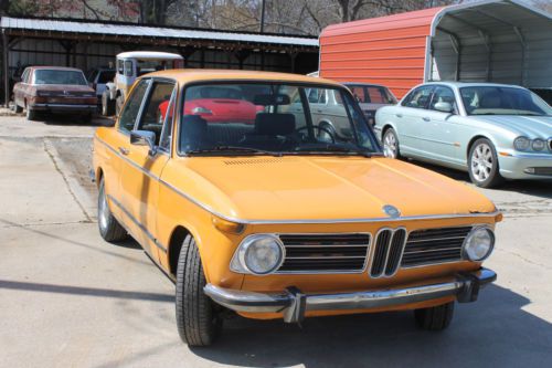 1971 bmw 2002 - colorado orange - salvage title - drives great!