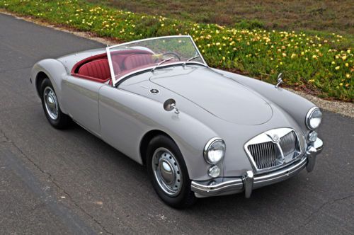1962 mg mga 1600 mark ii: exceptionally beautiful, strong, well restored example
