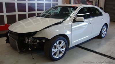 No reserve in az - 2012 ford fusion se wrecked salvage one owner off corp lease