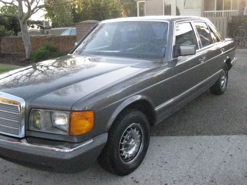 1983 mercedes benz 300sd turbo diesel california original car no reserve auction
