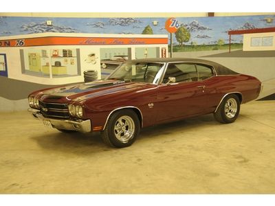 1970 chevrolet chevelle ss 454 4 speed highly optioned car