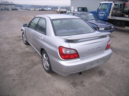 2002 subaru impreza rs sedan 4-door 2.5l