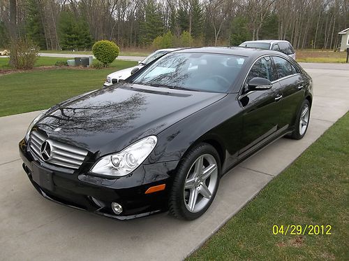 2008 mercedes-benz cls 550 rebuildable repairable salvage amg sport package