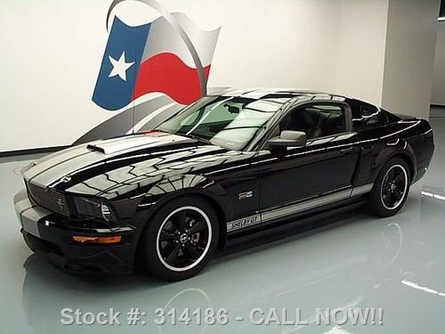 2007 ford mustang shelby gt premium 5-spd leather 29k! texas direct auto