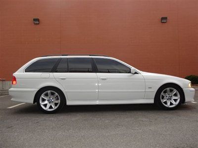 2-owner, extremely welll serviced 2003 bmw 525it wagon with a sport package!
