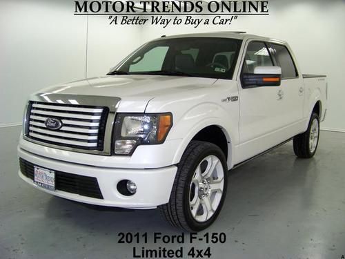 4wd lariat limited navigation rearcam roof htd ac seats 22s 2011 ford f-150 12k