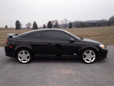 2007 chevy chevrolet cobalt black ss supercharge manual coupe 2.0l 2 doors 4cyl
