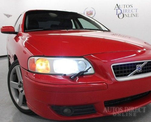 We finance 2005 volvo s60 r turbo awd lthr clean carfax pwrhtdsts mroof 6cd hids